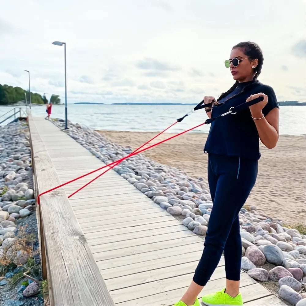 Styrkeband 3‑pack – 7 till 28 kg motstånd