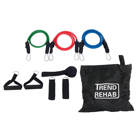 Styrkeband 3‑pack – 7 till 28 kg motstånd